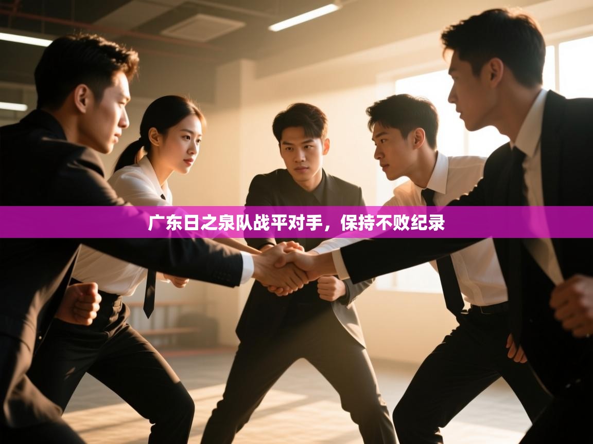 广东日之泉队战平对手，保持不败纪录