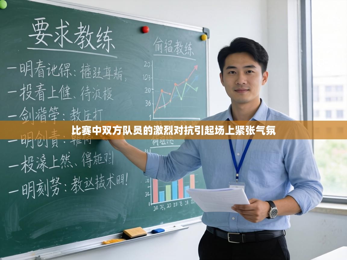 比赛中双方队员的激烈对抗引起场上紧张气氛  第1张