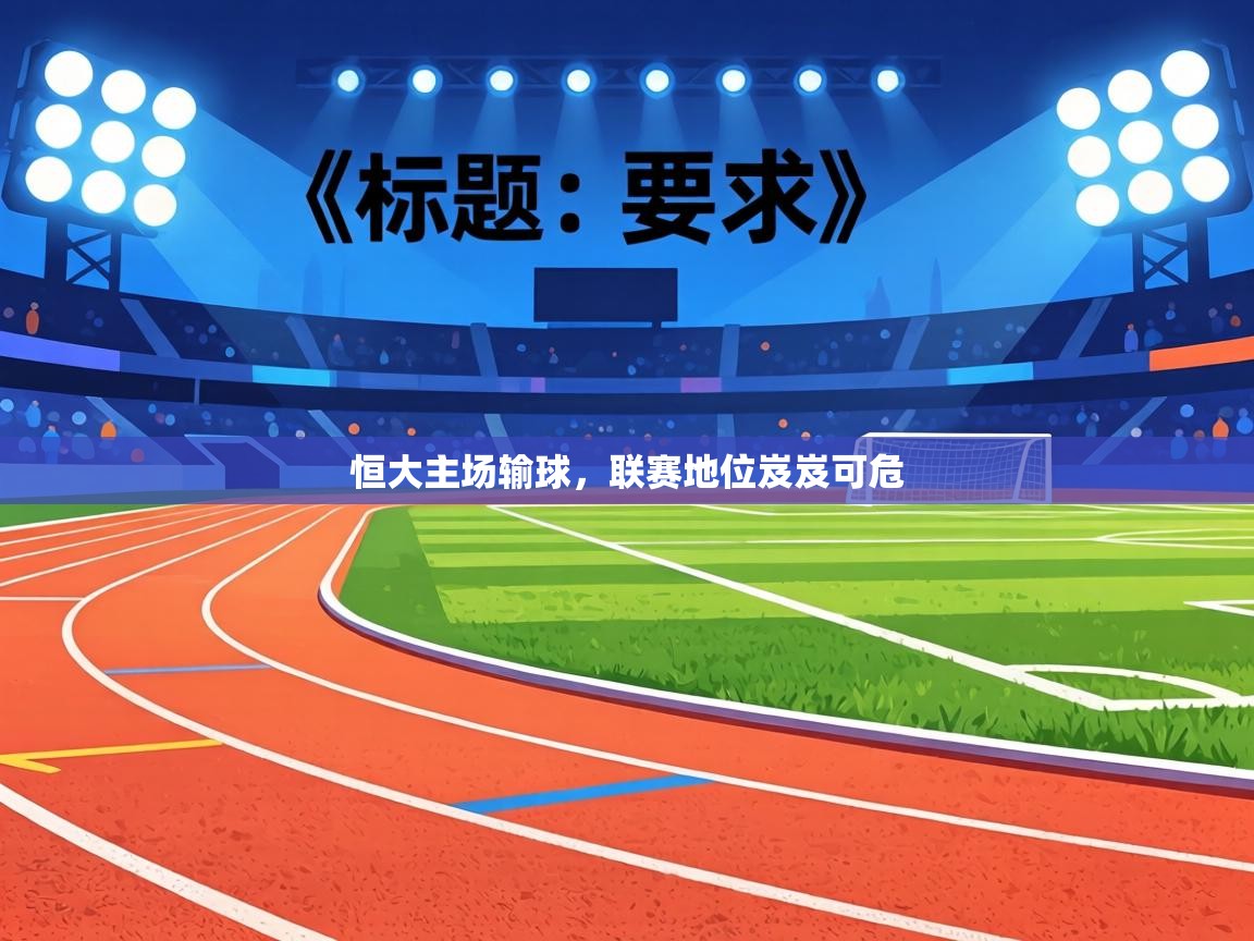 恒大主场输球，联赛地位岌岌可危  第2张